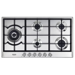 De’Longhi NSL 590D X plaque Acier inoxydable Intégré 90 cm Gaz 5 zone(s)