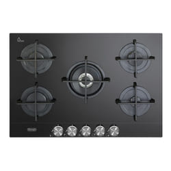 De’Longhi NSL 575 NC plaque Noir Intégré 75 cm Gaz 5 zone(s)