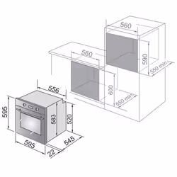 De'Longhi CM 9L AV PPP four 74 L A Avoine - Vue supplémentaire 2