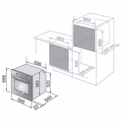 De'Longhi CM 9L AN PPP four 74 L A Anthracite - Vue supplémentaire 2