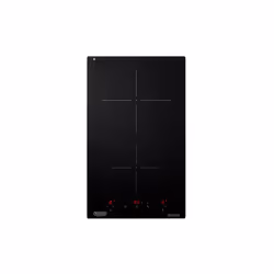 De’Longhi PIN 32, Noir, Intégré, 30 cm, Plaque avec zone à induction, Verre-céramique, 2 zone(s)
