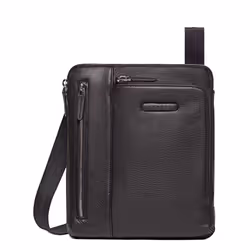 Piquadro CA1816B2/MO, Sac à bandoulière, Noir, Fermeture à agrafes / glissières, Poche frontale, Tablette de poche, 2 pochett ...
