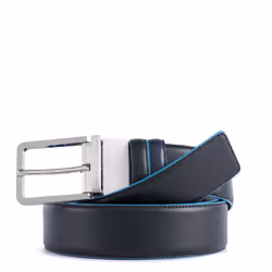 Piquadro CU2619B2/NMO, Noir, Bleu, Mâle, Ceinture, Adulte, Italien, Italien