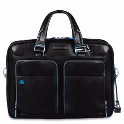Piquadro CA2849B2/N, Sac Toploader, Sangle épaule, 1,33 kg