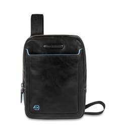Piquadro CA3084B2 Cuir Noir Sac à bandoulière