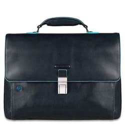 Piquadro CA3111B2 15" Sac Messenger Bleu