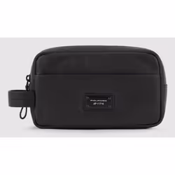 Piquadro AC5766AP, Homme, Pochette, Fermeture à glissière, Noir, Monochromatique, Noir