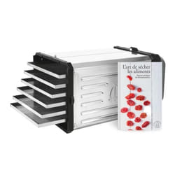 Déshydrateur alimentaire Atacama Pro Deluxe - 500W - Acier inoxydable - 6 plateaux - Livre de recettes offert