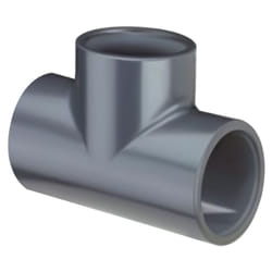Te egal nf pvc pression fff Ø50 Plasson