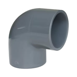 Coude à pression pvc 90° à coller - Diamètre 50 mm