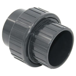Plasson - manchon union 3 pieces joint epdm a coller pvc pression Femelle Ø50