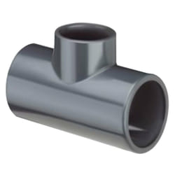 Plasson - te 50-25-50 à 90° reduit au centre à coller