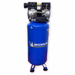 Description générale Le compresseur MICHELIN de 50 litres est un modèle vertical silencieux avec un moteur de 1 CV. Il est co ...