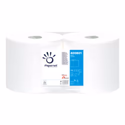 Papernet 400801, 815 feuilles, Cellulose, Blanc, 19,5 g/m², Plastique, 258 mm