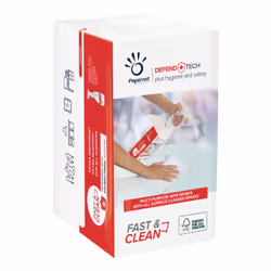 Papernet 419295, Blanc, Cellulose, Monochromatique, 332,5 mm, 216 mm, 16,6 cm
