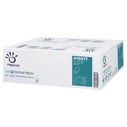 Papernet 416617 serviette en papier 200 feuilles Cellulose Blanc