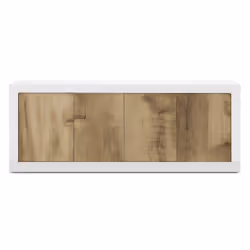 Caractéristiques produit : 4 portes. 2 étagères en bois. Poignées en métal. Fabrication italienne. En panneaux de particules  ...