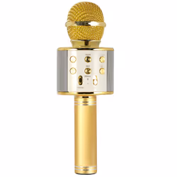 Xtreme Hollywood, Microphone de karaoké, Dynamique, WAV, Numérique, Avec fil &sans fil, Bluetooth/3,5 mm