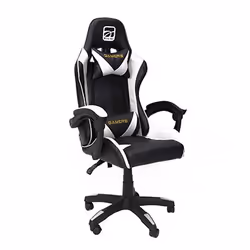 Xtreme 90563W Siège pour jeu vidéo Siège de jeu sur PC Siège rembourré Noir, Blanc - Vue supplémentaire 5