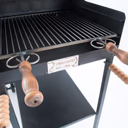 Cruccolini BA4 barbecue et grill Dessus de table Charbon de bois (combustible) Noir