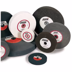 Meule abrasive FEMI - Ø 200x25x20 mm - Grain 36 - 3229930 - Meules au corindon gris (silice da carbure) et liant ceramique ou ...