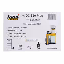 Unité d'extraction de copeaux et de poussière Femi job Line DC 350 Plus; 900 W - Vue supplémentaire 13
