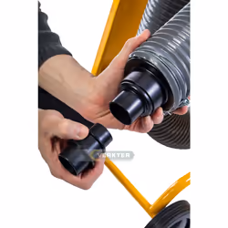 Unité d'extraction de copeaux et de poussière Femi job Line DC 345 Plus; 550 W - Vue supplémentaire 11
