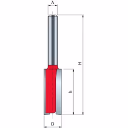 Mèche droite à deux tranchants FREUD - Ø10 H318/69 Q6 Z2 - F03FR00333 -MM-11006P