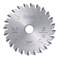 Lame d'inciseur conique industriel FREUD - Ø125 3,1-4,3/2,5 AL20 Z24 conique - F03FS05932 -LI25M31FC3 - Pour inciser les pann ...