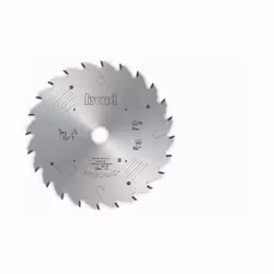 Lame pour panneaux en bois/contreplaqués FREUD - Ø160 2,2/1,6 AL20 Z24 BA - F03FS09233 -LU2A 0301 - Pour coupes transversales ...