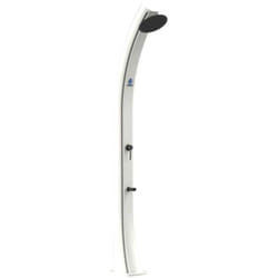 Grande Douche Solaire Blanche Cm 25x27x226,6 Sined Doccia Sole Xxl Bianca