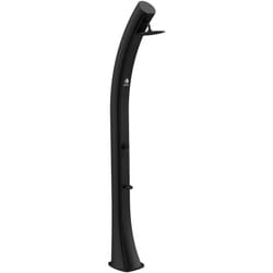 Grande Douche Noir Exterieur Cm 25x27x226,6 Sined Doccia Sole Xxl Nera