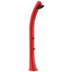 Grande Douche Solaire Rouge Cm 25x27x226,6 Sined Doccia Sole Xxl Rossa