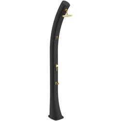 Grande Douche Solaire En Noir Et Or Cm 25x27x226,6 Sined Doccia Sole Xxl Nera Oro