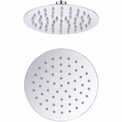 Pomme De Douche Ronde En Acier Inoxydable De 6 Pouces 15 Cm Pour Les Douches Sined, Idéale Pour La Douche Solaire Chauffante ...
