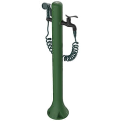 Sined - Fontaine De Jardin Verte Cm 27x23x99 Fontana Acqua Pro Verde