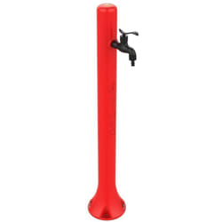 Sined - Fontaine De Jardin Rouge Cm 27x18x99 Fontana Acqua Rossa