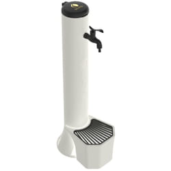 Sined - Kit Fontaine Blanche Avec Seau Cm 25x33x99 Kit Fontana Tritone Bianco