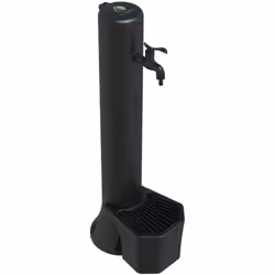 Fontaine Et Seau D'extérieur Noirs D'une Capacité De 5 Litres, Avec Attrape-feuilles En Aluminium. Double Connexion D'eau Sur ...