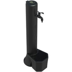 Sined - Kit Fontaine Noire Avec Seau Cm 25x33x99 Kit Fontana Tritone Nero