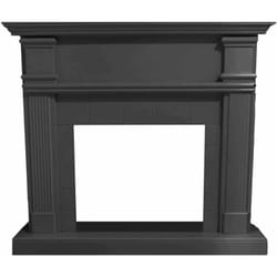 MPC - Cadre De Cheminée Gris Cm 102,2x114x28,2 Sined Cornice Camino Caldera Grigio