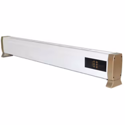 Plinthe Électrique De 2000w Avec Télécommande Incluse Chauffage Au Sol Et Mural Avec Pieds Et Supports Peut Également Être Co ...