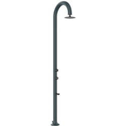 Douche Extérieure En Aluminium Gris Cm 233x17x17 Sined Luna Alu Grigia