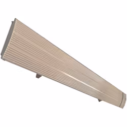 Chauffage Infrarouge Blanc 2400w à Ondes Longues Ir-c, Sans Émission De Lumière. Élément Chauffant En Alliage D'aluminium Ave ...
