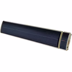 Chauffage Infrarouge Noir 1800w Infrarouge à Ondes Longues Sans Émission De Lumière, Protection Des Yeux Elément Chauffant En ...