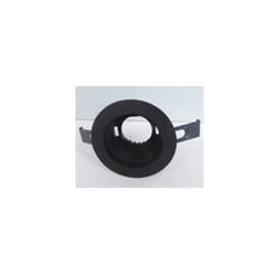 Iguzzini - Spot encastré noir ø 75mm fixe pour lampe MR16 G5.3 12V (non incl) sans transfo IP20 laser 380020040