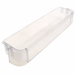 Balconnet porte bouteille transparent pour Refrigerateur WHIRLPOOL 481010471454. Couleur de la piece : Transparent, Matiere d ...