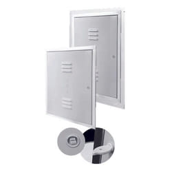 No Brand - Porte pour compteur de gaz électronique cadre en tôle galvanisée, porte en abs 9036