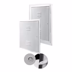 Caractéristiques techniques : Norme : UNI 9036/2015 Installation : niche dans la maçonnerie Epaisseur : 6/10 mm H : 600 mm L ...