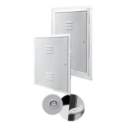 No Brand - Porte pour compteur électronique de gaz cadre : tôle galvanisée - porte : abs sport.cont.uni gas 9036 galvanisé h 60 x l 45 x p
